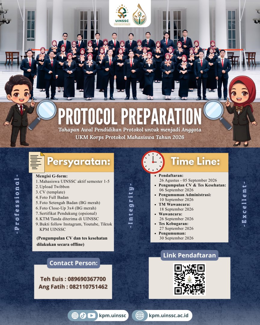 Protocol Preparation UKM Korps Protokol Mahasiswa Angkatan ke-10